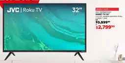 Woolworth JVC smart tv 32" oferta