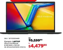Woolworth Asus laptop vivobook oferta