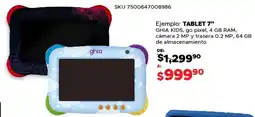 Woolworth Ghia kids tablet 7" oferta