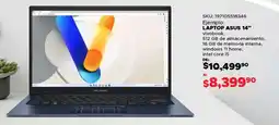 Woolworth Asus laptop 14" vivobook oferta