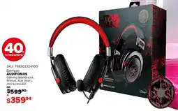 Woolworth Audifonos gaming alámbricos oferta
