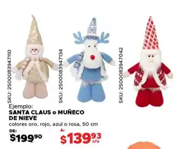 Woolworth Santa claus o muñeco de nieve oferta