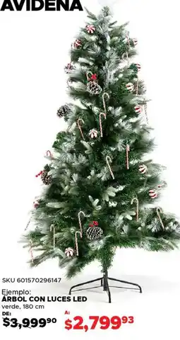 Woolworth Árbol con luces led oferta