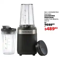 Woolworth Hamilton beach licuadora personal oferta