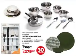 Woolworth Juego de cubiertos oferta