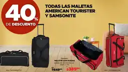 Woolworth Maletín con ruedas american tourister 25" oferta