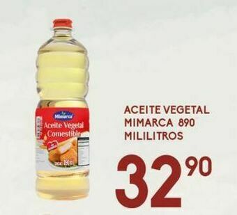 Aceite vegetal mimarca 890ml