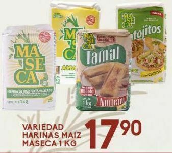 Alsuper Harina de maíz maseca 1kg oferta