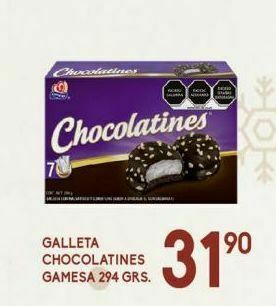 Alsuper Galleta chocolatines gamesa 294g oferta