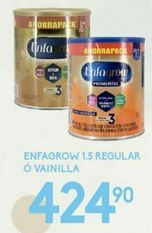 Enfagrow 1.5 regular o vainilla
