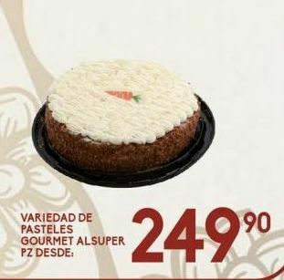 Pasteles gourmet alsuper pz desde