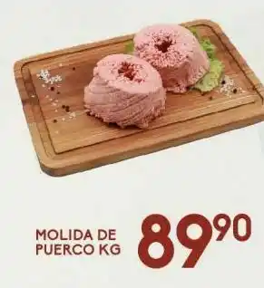 Alsuper Carne molida de puerco kg oferta