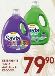 Alsuper Detergente savia 4.65l oferta