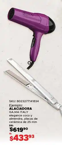 Woolworth Revlon alaciadora ga.ma italy oferta