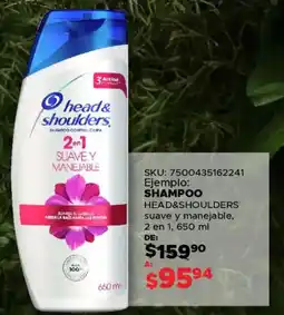 Woolworth Head&shoulders shampoo oferta
