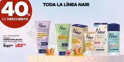 Woolworth Crema depiladora nair piel sensible oferta