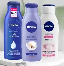 Woolworth Crema nivea body milk, piel extra seca oferta