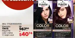 Woolworth Tinte palette oferta