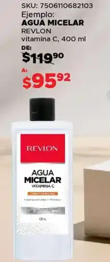 Woolworth Revlon agua micelar vitamina c oferta