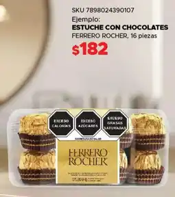 Woolworth Estuche con chocolates ferrero rocher oferta
