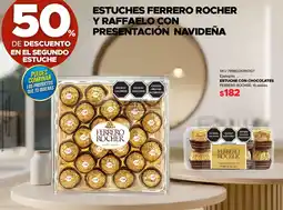 Woolworth Estuches ferrero rocher y raffaelo con presentación navideña oferta