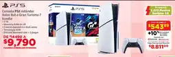 Soriana Híper Consola PS5 estándar astro bot o gran turismo 7 bundle oferta