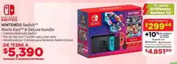 Soriana Híper Nintendo switch mario kart 8 deluxe bundle oferta