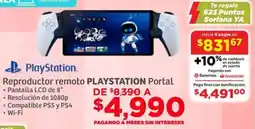 Soriana Híper Playstation reproductor remoto portal oferta