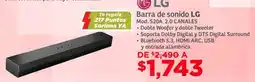 Soriana Híper LG barra de sonido oferta