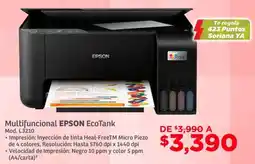 Soriana Híper Epson multifuncional epson ecotank oferta