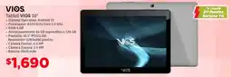 Soriana Híper Vios tablet 10" oferta