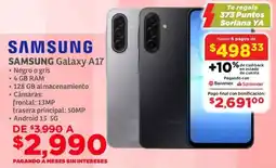 Soriana Híper Samsung galaxy A17 oferta