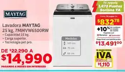 Soriana Híper Maytag lavadora oferta