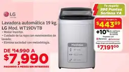 Soriana Híper LG lavadora automática oferta