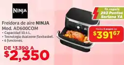 Soriana Híper Ninja freidora de aire oferta