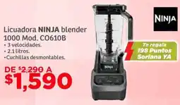Soriana Híper Ninja licuadora blender 1000 oferta