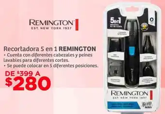 Soriana Híper Remington recortadora 5 en 1 oferta