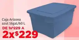 Soriana Híper Arizona caja azul oferta