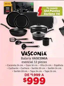 Soriana Híper Vasconia batería esencial oferta