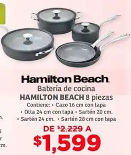 Soriana Híper Hamilton beach batería de cocina oferta