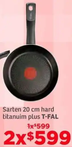 Soriana Híper T-fal sarten hard titanuim plus oferta