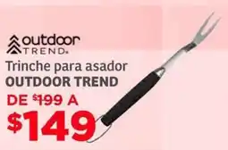 Soriana Híper Outdoor trend trinche para asador oferta