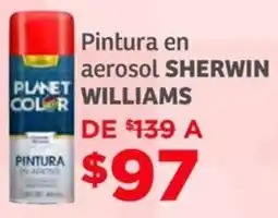 Soriana Híper Sherwin williams pintura en aerosol oferta