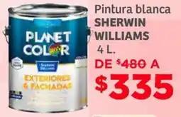 Soriana Híper Sherwin williams pintura blanca oferta