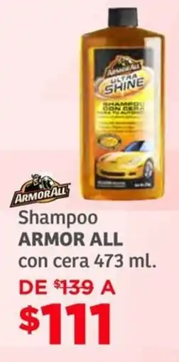 Soriana Híper Armor all shampoo con cera oferta