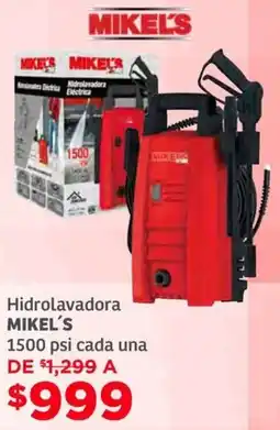 Soriana Híper Mikel's hidrolavadora oferta