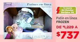 Soriana Híper Frozen patín en línea oferta