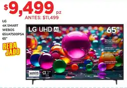 HEB LG smart tv 65" oferta