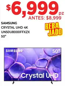 HEB Samsung crystal tv 50" oferta