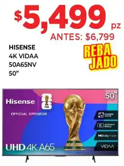 HEB Hisense smart tv 50" oferta